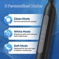 thumbnail image 3 of Rotating Electric Toothbrush for Adults, Sonic Toothbrush for Deep Cleaning, RechargeableToothbrush with 3 Modes (Black), 3 of 6
