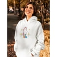 thumbnail image 2 of Unicorn Farting Rainbow Hoodie Women -SPIdeals Designs, Female 4X-Large, 2 of 4