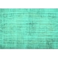 thumbnail image 1 of Ahgly Company Indoor Rectangle Persian Turquoise Blue Traditional Area Rugs, 5' x 8', 1 of 4