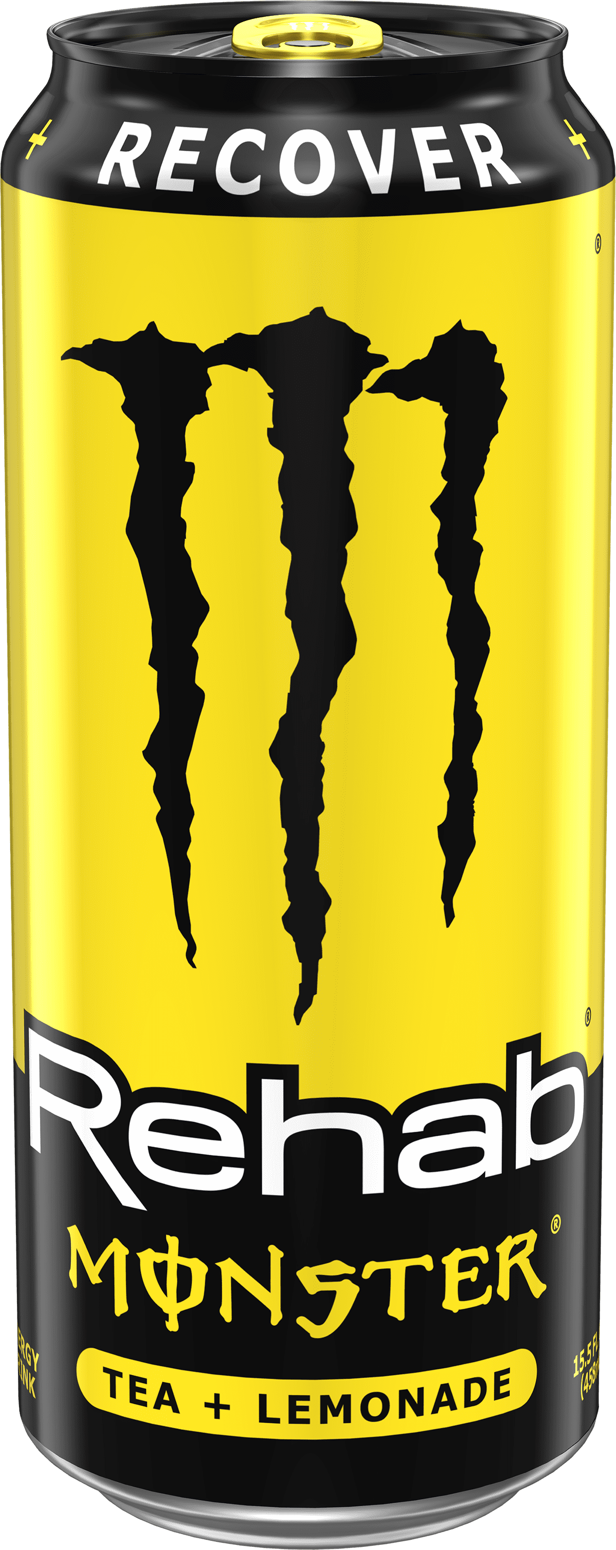 Monster Rehab Tea + Lemonade Energy Drink, Zero Sugar, 15-Pack, 16 Oz Cans