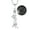 01.Silver, variant on [Clearance]Cute Cat Necklace Full Kitten Silver Plated Pendant with 100 languages I Love You for Women