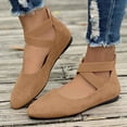 thumbnail image 5 of Shoes for Women,Casual Shoes For Everyday Wear Comfortable Closed Toe Design Easy On Style Versatile Flat Footwear For Dresses And All Seasons,Walking Shoes(Size:6.5), 5 of 5