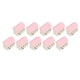 thumbnail image 3 of Dollhouse House Ornament, Mini Resin Dollhouse Landscape House Pink Realistic  For Restaurants ANGGREK Dollhouse Miniature House, 3 of 8