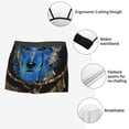 thumbnail image 3 of Pofeuu Wolf Head And Dreamcatcher Print Men’s Boxer Briefs, Moisture-Wicking Underwear, Regular,Trunk-Medium, 3 of 5