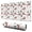 Christmas Red Truck, variant on 31.5x11.8 Inch Gaming Mouse Pad, Non-Slip Stitched Rubber Desk Mat for Desktop & Laptop,Christmas Deer Bear Sweater White Pattern