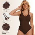 thumbnail image 5 of MISS MOLY Women's Bodysuit Tummy Control Shapewear Seamless Racerback Body Tops, 5 of 5