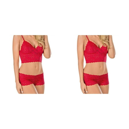 

2 Set Sexy Underwear Set Female Clothes Transparent Temptation Erotic Clothing Lace Underwear Pajamas Set