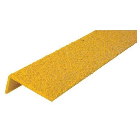 - Anti-Slip Stair Nosing,36in W,Fiberglass CONCRETE SAVER 292483