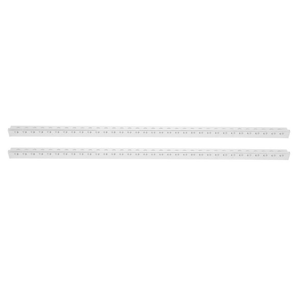 34 Holes Aluminum , 2Pcs Aluminum Extrusion For Home For Living Room