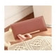 thumbnail image 3 of Cartera Monedero Larga De Cuero Lujo Dama Billetera Elegante Rosa, 3 of 4