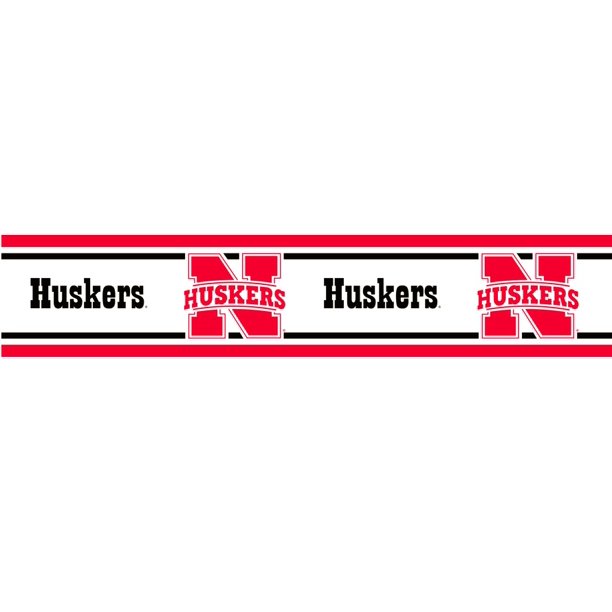 Nebraska 5 5 Inch Height Wallpaper Border Walmart Com