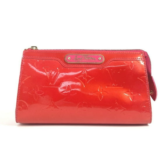 Pre-Owned LOUIS VUITTON M93647 Monogram Vernis Truth Cosmetic Makeup Pouch, Women's,... (Fair)