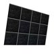 thumbnail image 2 of 12 paneles acústicos insonorizados para pared, decoración de pared, decorativos y únicos. negro no pegajoso, 2 of 9