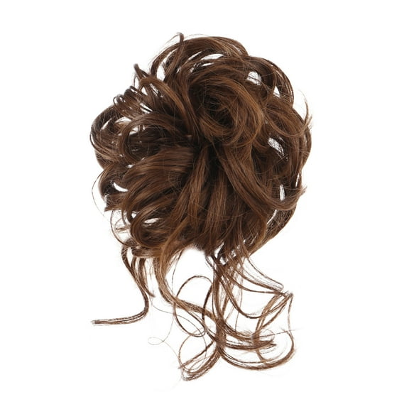 Tuscom Women's Clip-in Ponytail Wig - Long Wavy Hair Wrap Buns, Perfect for Updos, Messy Buns & Everyday Wear