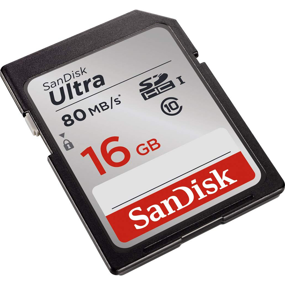 Lot Of 25 SanDisk Ultra 16GB MicroSDHC Class 10 Memory Cards (SDSQUNS) - 80MB/s
