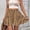Khaki, variant on Dressy Shorts for Women Ruffle Summer Wide Leg Elastic Waist Womens Short Fashion