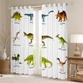 thumbnail image 2 of YST Kids Curtains 42x90 inch,Dino Blackout Curtains for Girls Boys,Set of Ancient Dinosaur Curtains & Drapes,Jungle Animal Window Curtains 2 Panels Wrinkle Free, 2 of 6