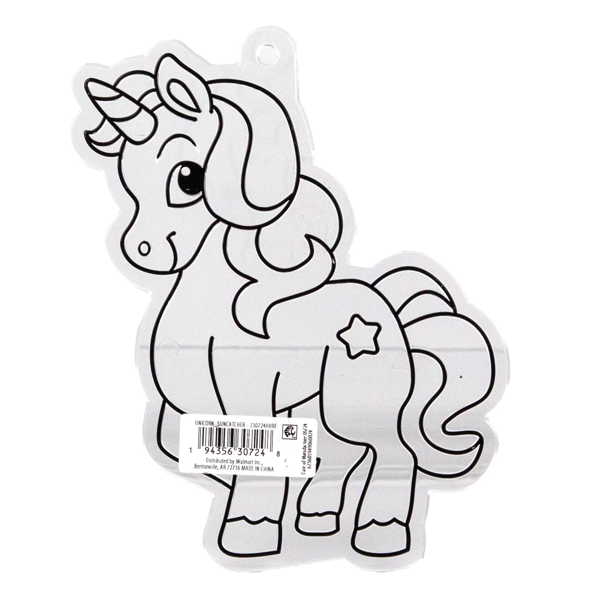 (6 pack) Hello Hobby Jumbo Unicorn Suncatcher