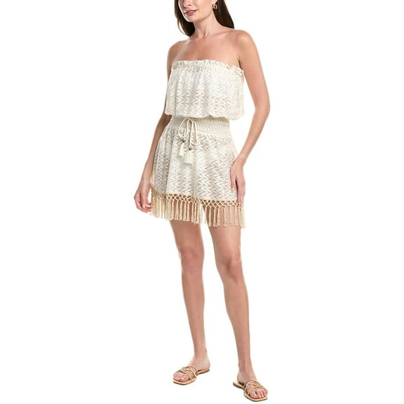 Ramy Brook womens  Lauryn Mini Dress, m, White