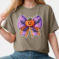 thumbnail image 2 of TOWED22 Halloween Shirt for Women Cute Ghost Vintage Graphic Halloween Tshirt for Party Short Sleeve Fall Shirt(Khaki,M), 2 of 9