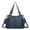 1Blue, variant on Handbags for Womens Top-Handle Hobo Purse Roomy Casual Shoulder Bags PU Tote Satchel Purse for Womens