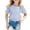 Z01 Light Blue, variant on KKBOTIVE Striped Short Sleeve T Shirt for Boys, School Uniform Casual Round Neck Shirt Kids Back to School Tops Z01 Dark Blue 11-12Y