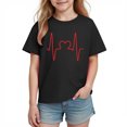 thumbnail image 2 of hengsof T-shirt Imprimé à Manches Courtes pour Enfants, 2 of 8