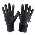 thumbnail image 2 of Guantes Térmicos de de Invierno para Unisex, Pantalla Táctil, Guantes con Resistente para Conducir, , Esquiar, negro L Negro DYNWAVEMX  Guantes de ciclismo de invierno, 2 of 8