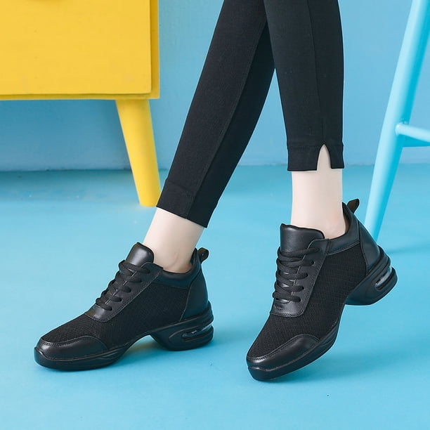 Zapatos de baile de suela suave para mujer, zapatillas deportivas de Hip Hop, Jazz, modernas