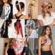 thumbnail image 3 of LEVAO Flower Print Turban Headband Headwear 90*90cm Hair Scarf Headwrap for Women Square Satin Bandana Ribbon Hair Accessories, 3 of 4