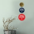 thumbnail image 3 of Circle Switch Off When Not In use Sign (Brushed Silver) - Large, 3 of 4