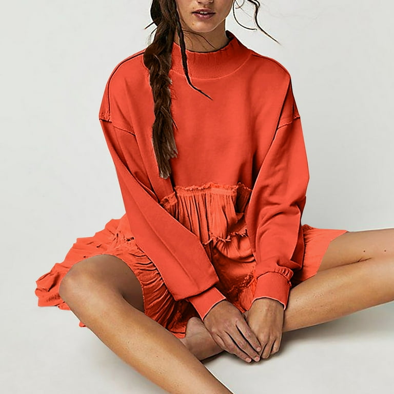 Oversized sweatshirt dresses sale