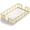 Gold/Marble White, variant on Guest Towel Holder Tray for Bathroom, Ash and Iron Napkins Holder for Powder Room Dinning Table Wooden Basket for Disposable Paper Hand Towels Black and Ash Whitewashed