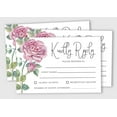 thumbnail image 2 of Inkdotpot 50 Blank RSVP Cards With White Envelopes-Floral Style Response Card-RSVP For Wedding-Rehearsal Dinner-Baby Shower-Bridal Shower-Engagement Party Invitations, 2 of 7