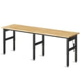 thumbnail image 6 of MUWOOD 96"x24" Large Workbench with Power Outlets, 5000 LBS Load Capacity Work Benches for Garage, Workshop, Office, Home, Woodworking, 6 of 9