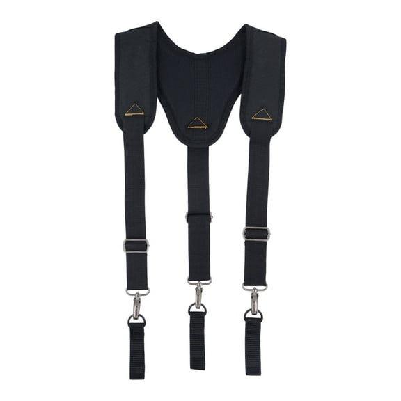 Tool Belt Suspender 3 point padded suspenders plus 3 pack suspender loop