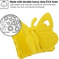 thumbnail image 5 of Dteck Kids Case for Amazon Fire HD10/HD10 Plus 11th 13th Generation (2021/2023) ,Shockproof Butterfly Case with Kickstand EVA Rugged Kids Friendly Cover for Girls Gift,Yellow, 5 of 9