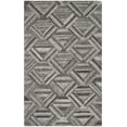 thumbnail image 2 of SAFAVIEH Abstract Phillis Geometric Area Rug, Gray/Black, 5' x 8', 2 of 8