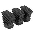 thumbnail image 4 of 3 piezas de patas de goma para tambor, herrajes para caja de bajo, asientos, soporte para platillos, almohadillas para rack, patas de repuesto, piezas de percusión, color negro WC11, 4 of 14