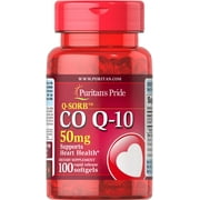 4 Pack - Puritan's Pride Q-Sorb CoQ10 50 Mg, 100 Count