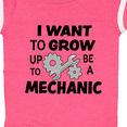 thumbnail image 4 of Inktastic I Want to Grow Up to Be a Mechanic Boys or Girls Baby Bodysuit, 4 of 5