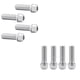 thumbnail image 1 of 8 Piezas Tornillos de Bicicleta Tornillos de Jaula de Botella de Agua Tornillos de Enchufe Herramienta de Ciclismo M7 de Calidad Resistente a La Soledad Tornillo del vástago de la bicicleta, 1 of 7