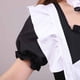 thumbnail image 4 of Puntoco Disfraz De Gato Con Pecho Abierto Para Mujer, Disfraz De Sirvienta, Vestido De Princesa, Negro, L,Regalos Para Mujer Joven, 4 of 9