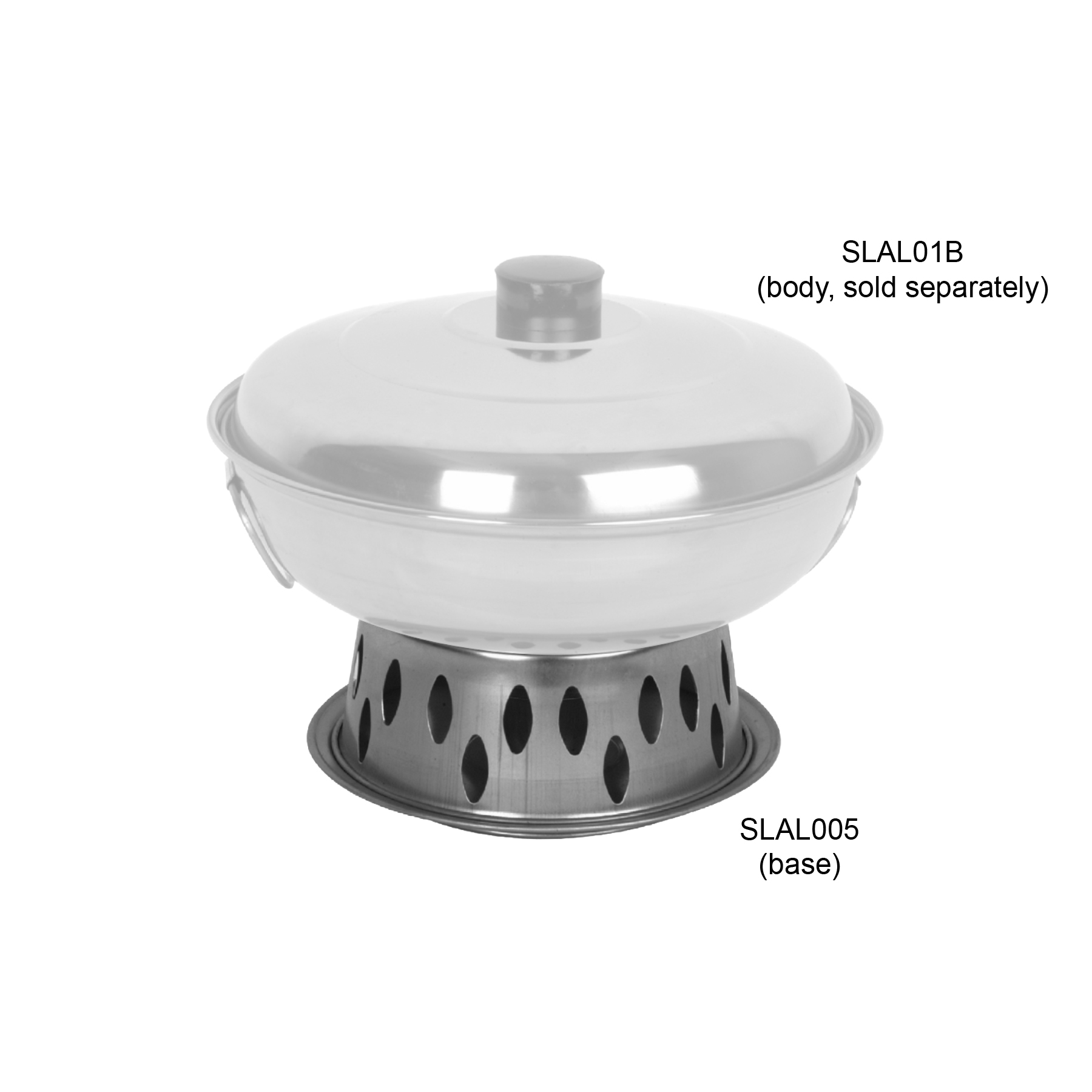 Excellante Alcohol wok base, comes in each