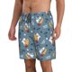 thumbnail image 2 of Balery Surf Shark Traje de Baño Estilo Hawaiano para Hombre, Shorts de Secado Rápido con Bolsillos-X-Large, 2 of 6