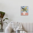 thumbnail image 4 of Indoor Potted Plant Soft Green Blue Red 11 in x 14 in Framed Painting Art Prints, by Stupell Home Décor, 4 of 5
