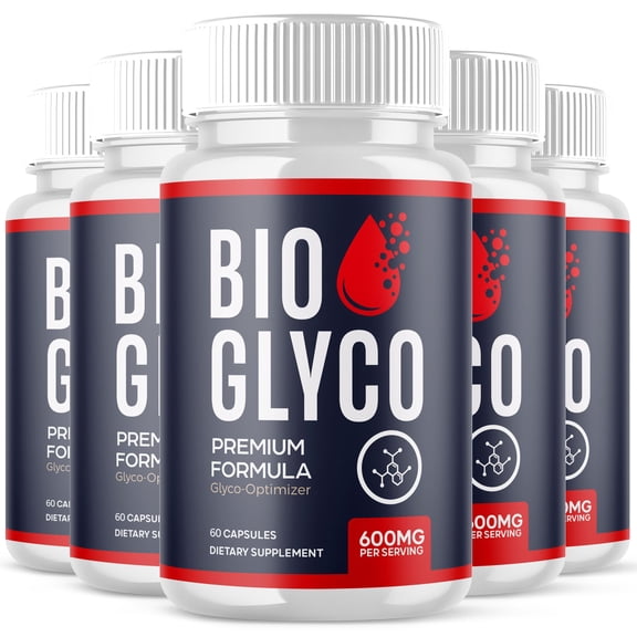 Bio Glyco Blood Balance Support Pills Advanced Formula Vitamin Supplement BioGlyco 300 Capsules