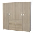 thumbnail image 1 of Ropero Armario Bonn Rovere 180x180x50 Closet MDP, 1 of 10
