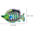 thumbnail image 2 of 1Pc Iron Fish Ornament Garden Fish Decor Hanging Adornment Vivid Fish Decor, 2 of 7