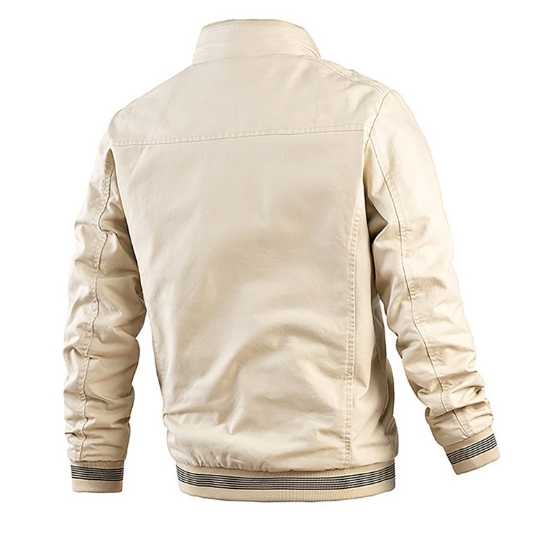 Foraging dimple Men s Jacket Lightweight Casual Spring Fall Thin